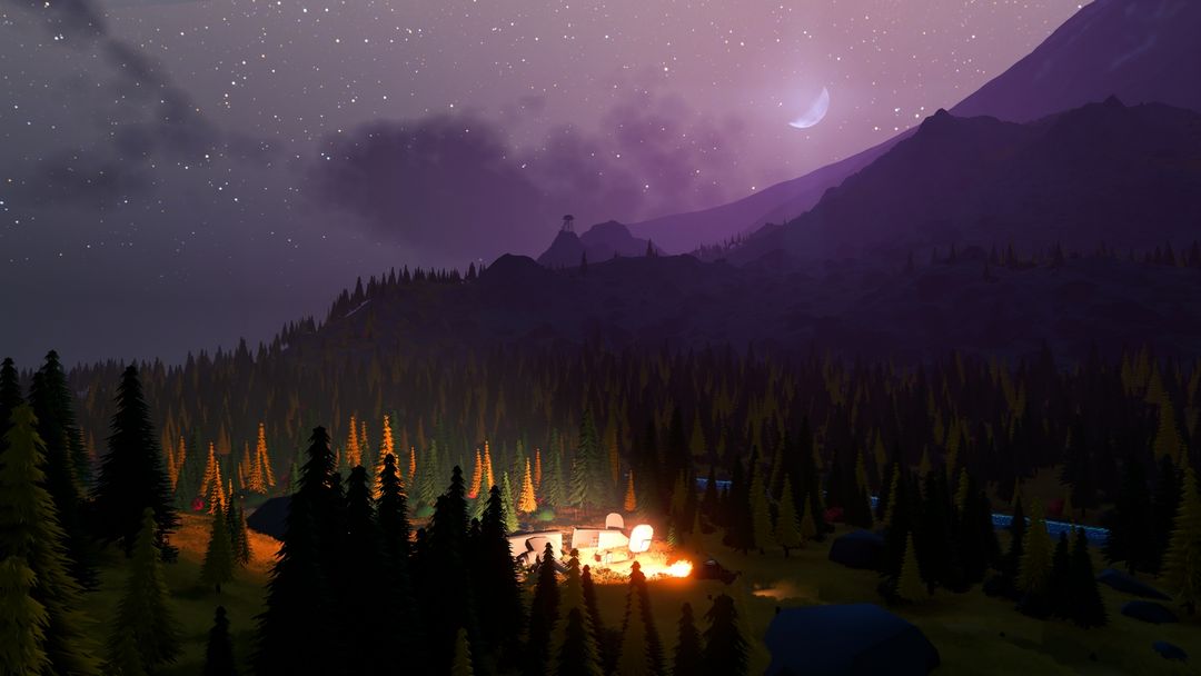 An over the hill expedition in the mountains